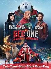 Red One (2024) HDRip Original [Telugu + Tamil + Hindi + Malayalam + Kannada + Eng] Dubbed Full Movie Watch Online Free